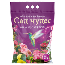 Субстрат Сад чудес для квітучих рослин - 6 л375